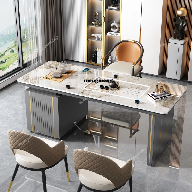 

Executive Desktop Manager Desks Designer Asthetic Room Bureaux Office Desks Portable Workstation Mesas De Escritorio Home Office