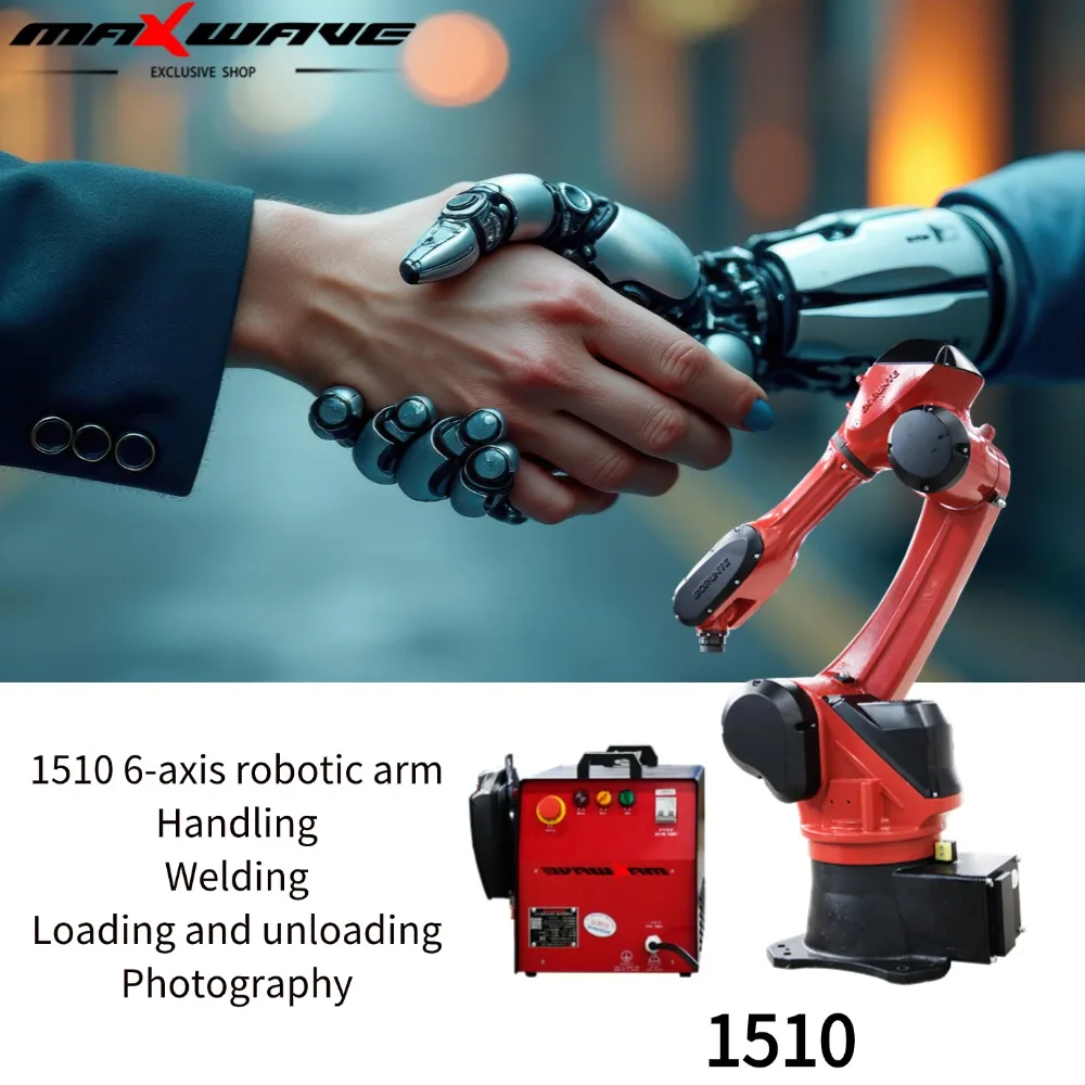 

6-осевой робот Maxwave для заводской производственной линии, обработки сварки, шлифования, не требуется профессионально