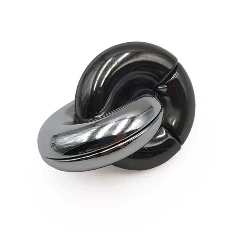 Mind Challenge Magic Baffling IQ rompecabezas de cascabel de Metal para niños adultos desbloquear juegos entrelazados prueba lógica juguetes educativos
