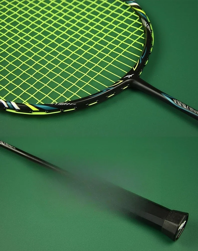 Badminton Racket Single Racket Full Carbon Fiber Adult Offensive Durable Set