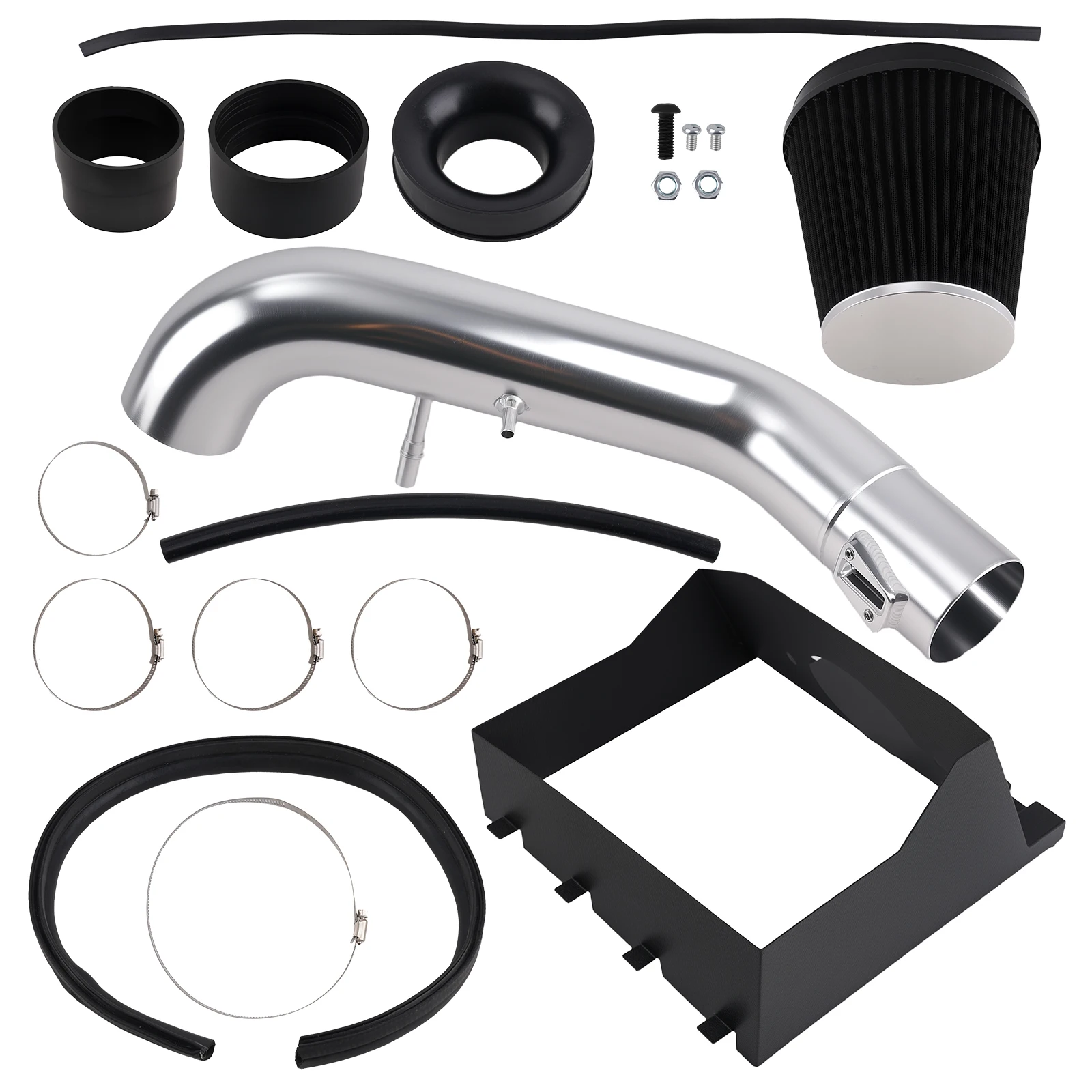 

Cold Air Intake Kit Heat Shield Fit For Ford F150 5.0L V8 Engine 2011-2013 2014