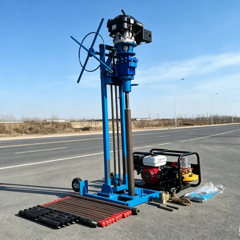 Customized Industry Top1 Water Well Drilling Rig,Bestselling Water Well Boring Machine, Reinforced Small Water Well Drilling Rig view 3