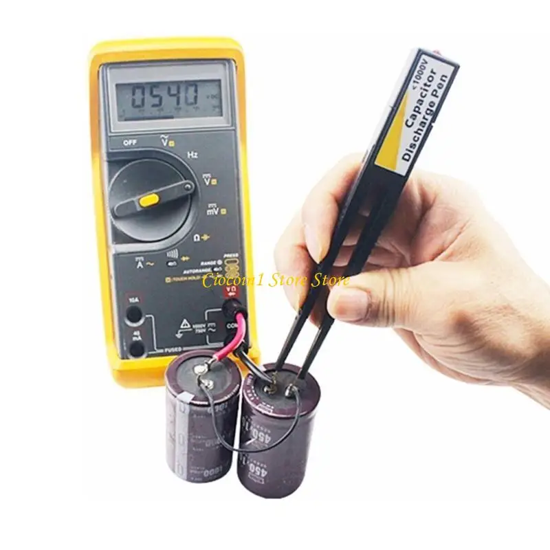 

A3PC LED High Voltages Capacitors Discharge Tool 1000V for Efficient and Safe Repairs