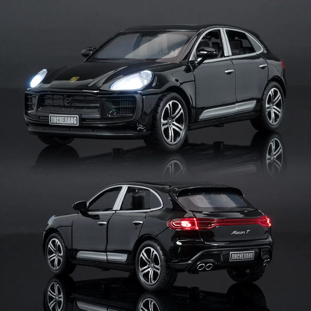 

1:32 Macan SUV Alloy Car Model Diecasts Toy Car Sound Light Toys For Children Christmas Gifts
