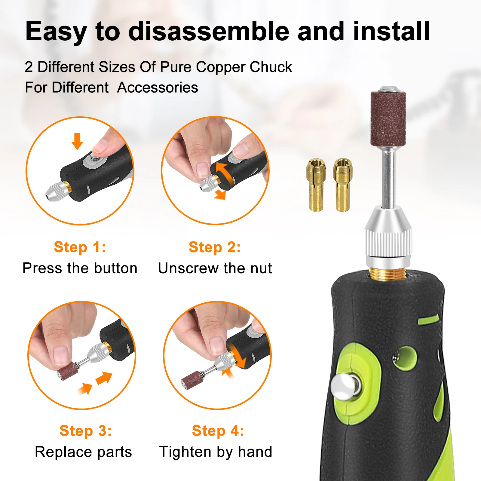 Mini Electric Drill Grinder with Drill Bit Sets 12V Portable Electric Carving Pen Rotary Household Drill Polish Grinding Machine