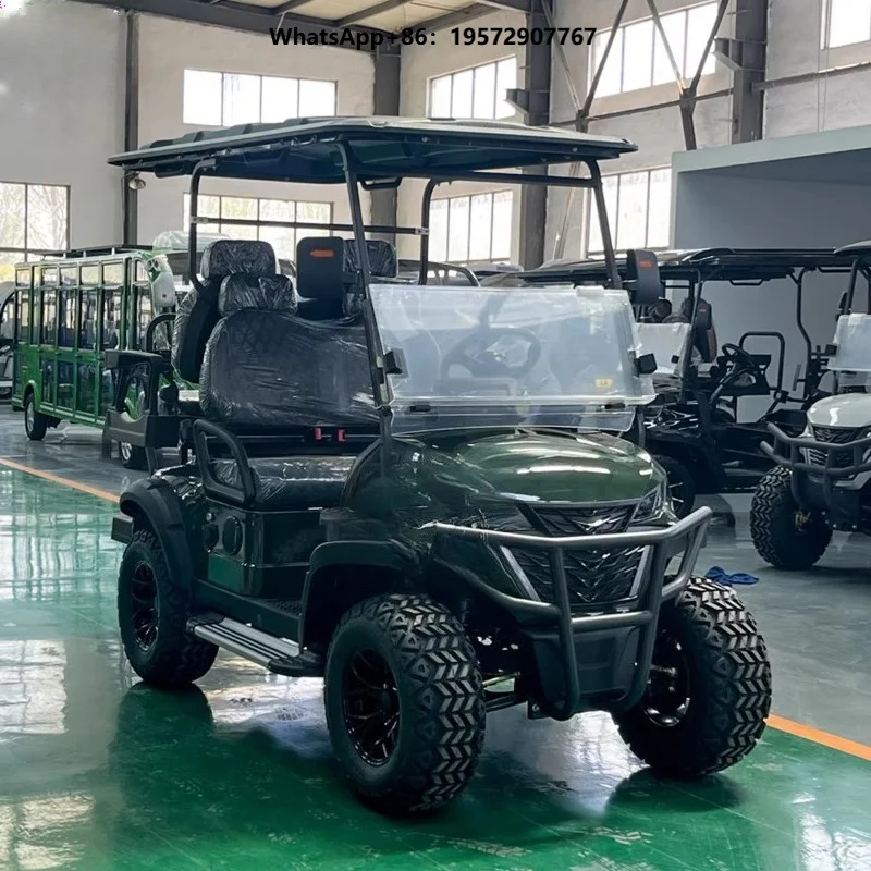 New Model Electric 4-Seater Golf Carts Buggy Lithium Battery Electric Golf Cart for Sale