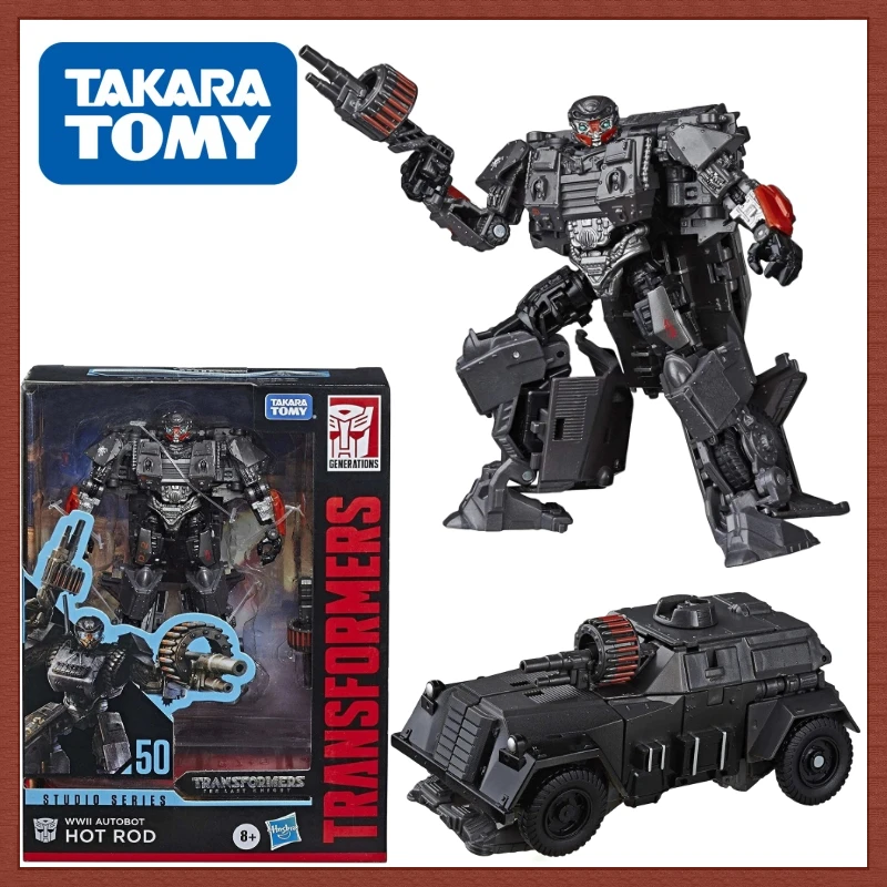 In Stock Takara Tomy Transformers SS Series SS-49 D-Class World War II Hot Rod  Action Figures Robot Collectible Model Toys Gift