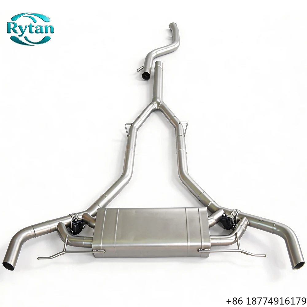 

Exhaust Pipe Exhaust Valved Stainless Steel Valvetronic Exhaust System Catback for 2024 X5 G05 B58 40I 3.0T