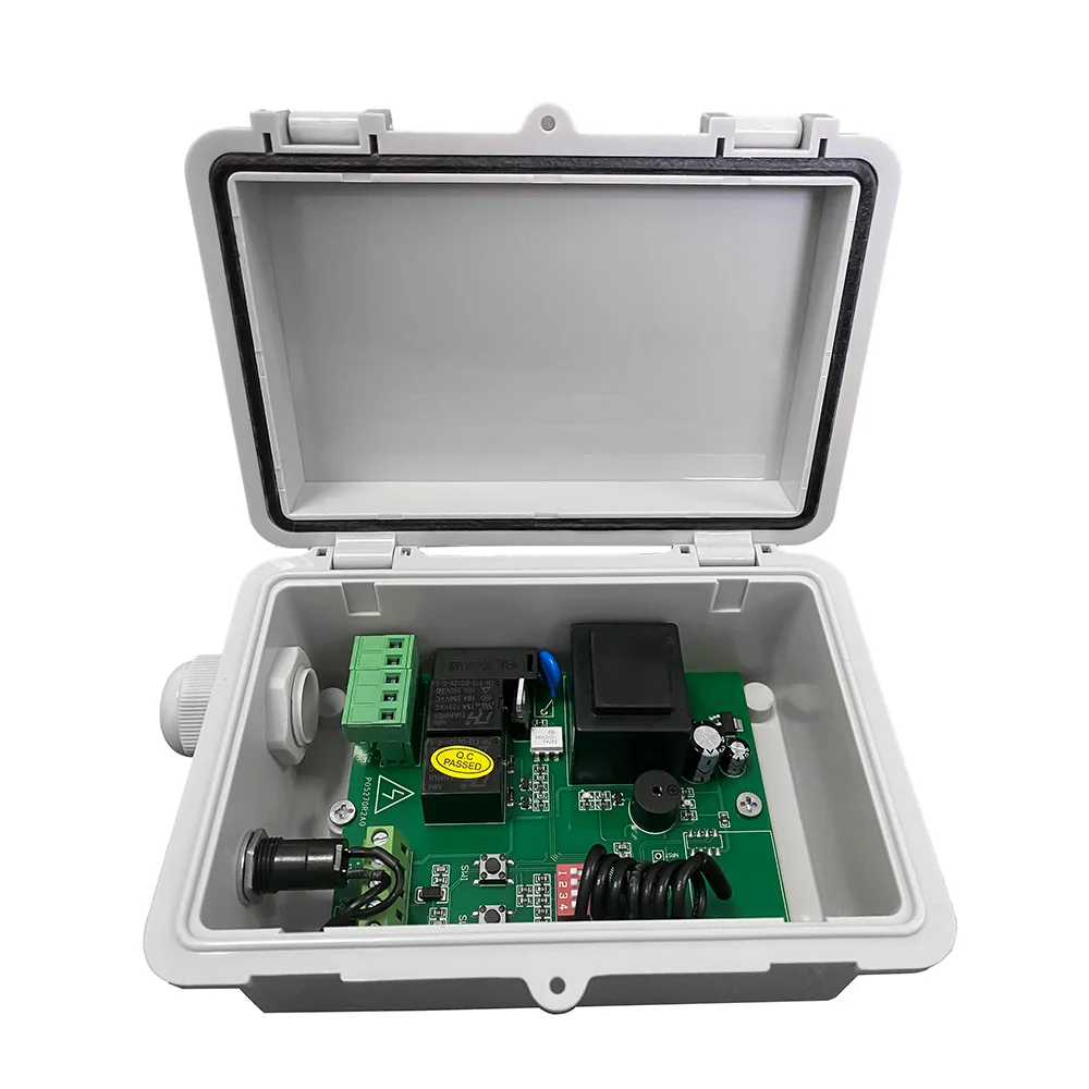 European 230V AC Rolling Shutter Door Central Motor controller 433.92MHz Remote Control Garage Door Control Panel