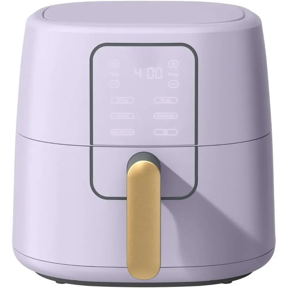 

Wonderul 6 Quart Digital Air ryer, Large Touch Sn Air ryer with Progmable Time & Temperature Control, 4-in-1 Roast Reheat ydrate