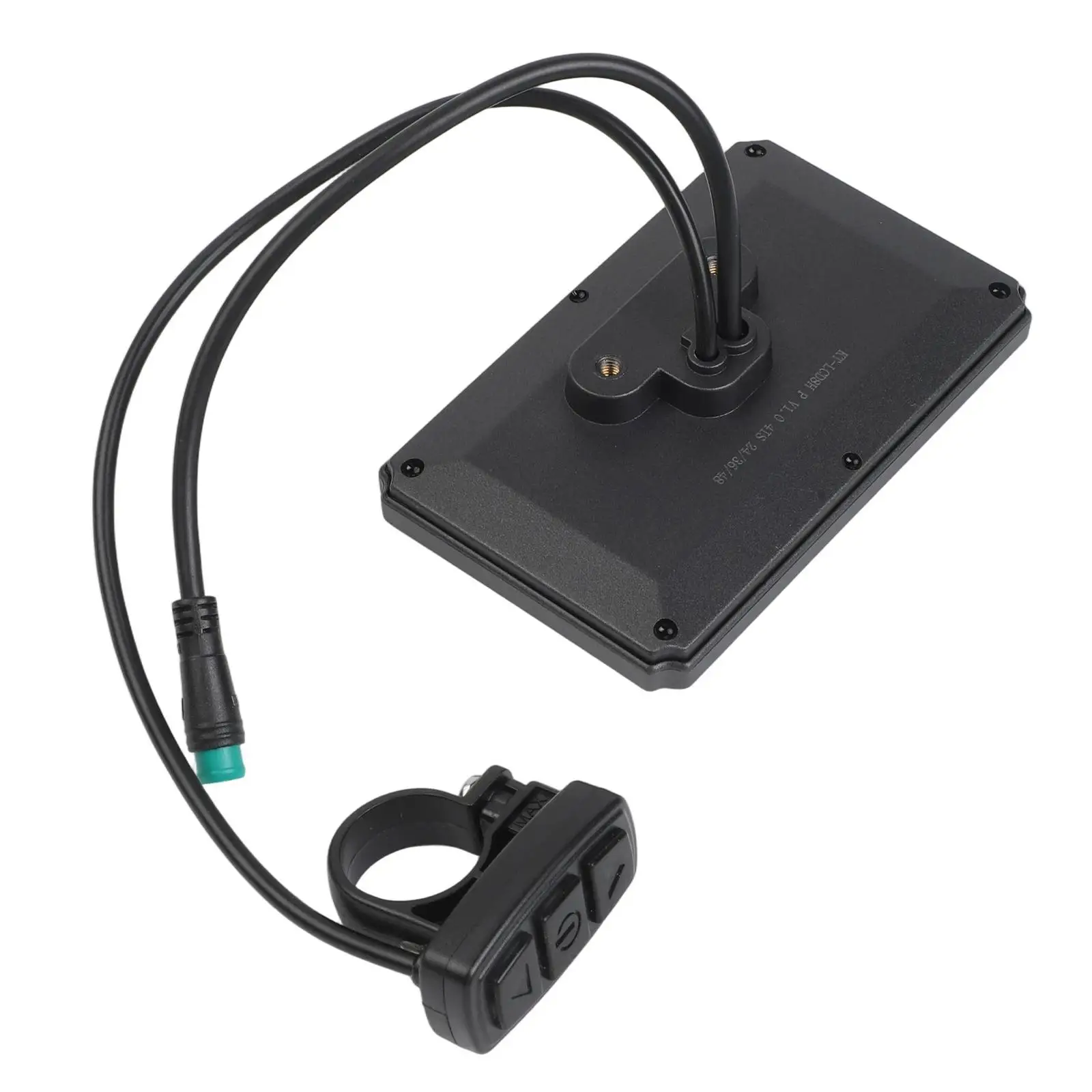 E Bike Meter Compatible with For KT Controllers Lightweight LCD Display Featuring a Compact Design and Waterproof Capabilities