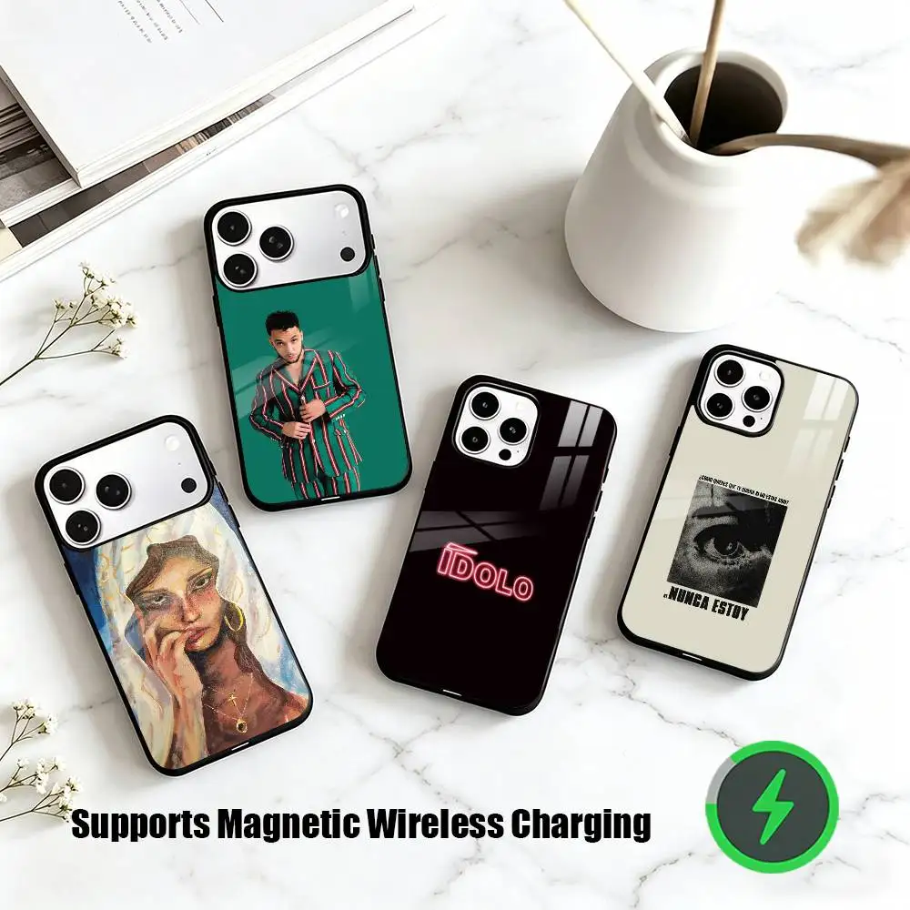 

C-C. Tangana Spanish Rapper Phone Case For iPhone17,16,15,14,13,12,11 Plus,Pro Allows magnetic wireless charging