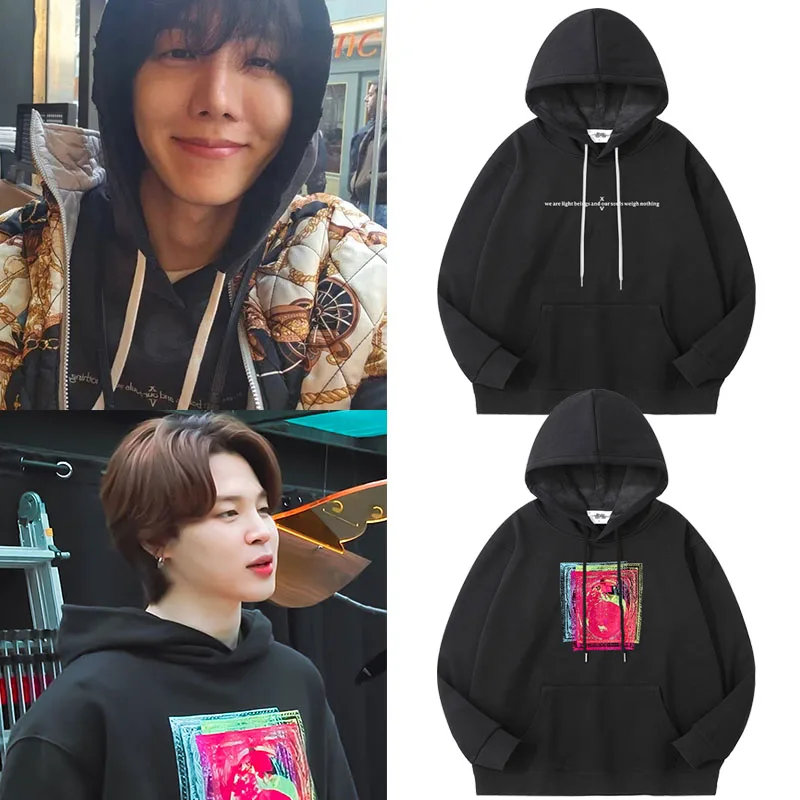 

Bulletproof Zheng Haosxi Loose Hoodie Unisex Fleece Lined Pullover Sweatshirt Spring Autumn Winter Casual Comfortable Streetwear