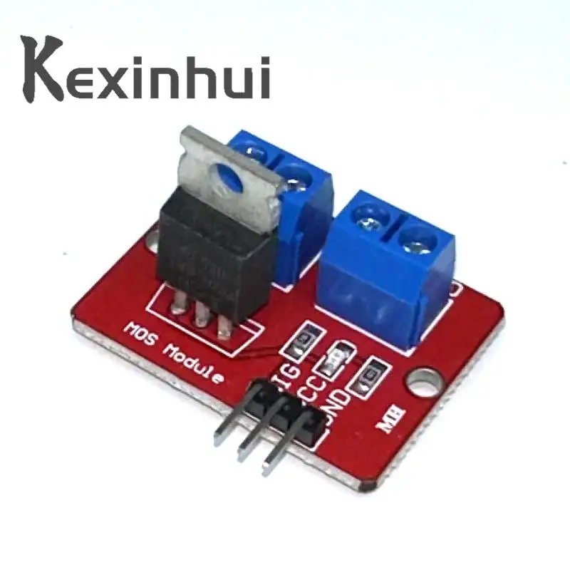 0-24V Top Mosfet Button IRF520 MOS Driver Module For Arduino MCU ARM Raspberry pi