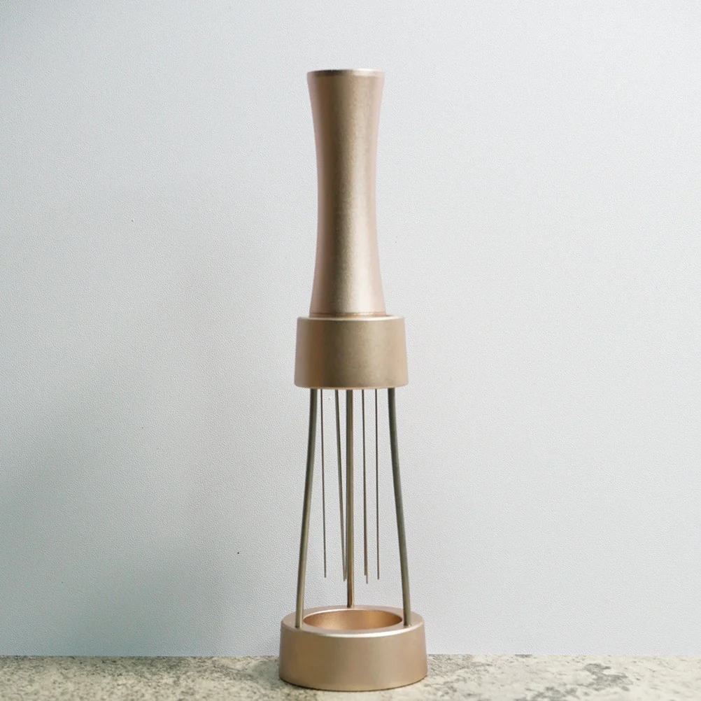 

Espresso Stirrer Coffee Powder Distributor Stainless Steel Rust Resistant Easy Clean Coffee Accessories Espresso Distribution