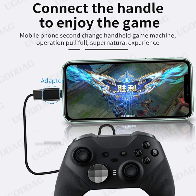 Micro-USB to USB Adapter Connector Micro USB to Female USB OTG Adaptor for Samsung Galaxy Charger Cable Tab S6 S7 Kindle