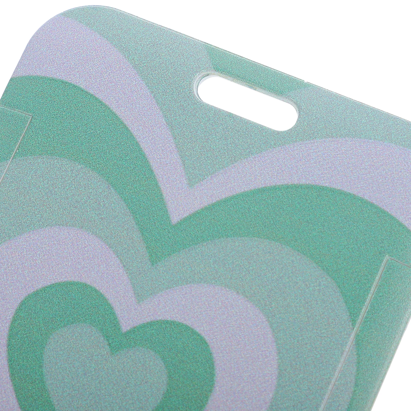 

1 set Id Card With Lanyard, Simple Design Badge Holder For Teacher Student Worker, Delicate Pattern Card Cover, Portable Name