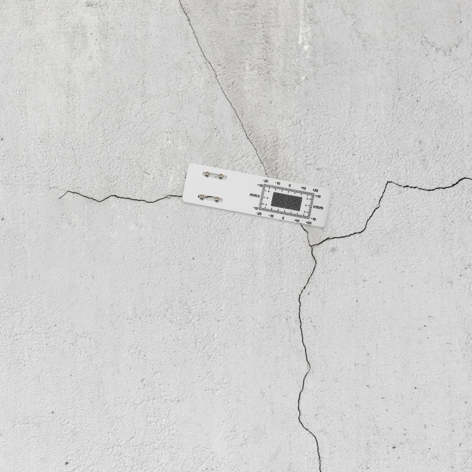 

1Set Portable Crack Width Ruler - Acrylic Crack Measuring Tool for Building Inspection and Architectural Gap Analysis