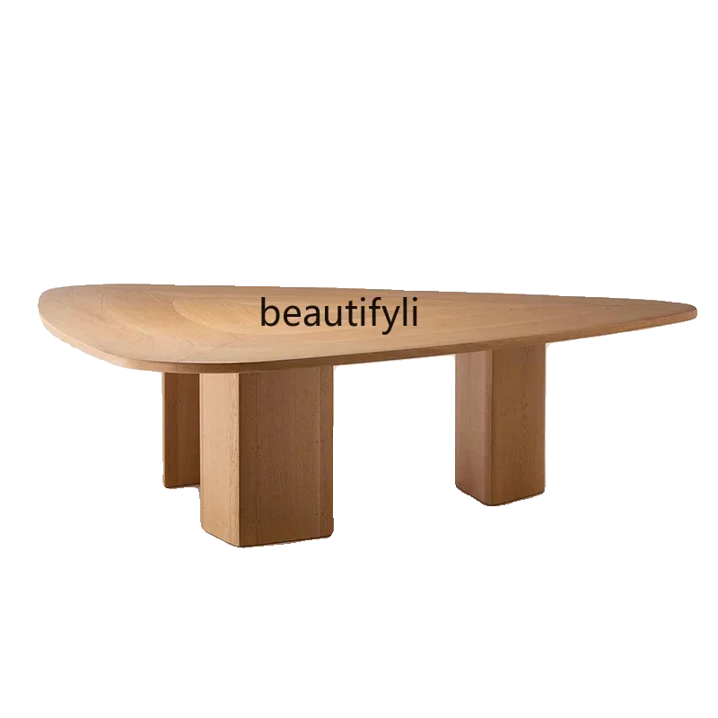 

Отличные скидки на дизайнерский обеденный стол из массива дуба в средневековом стиле, итальянский минимализм, современный стиль ваби, особо оригинальный дизайн.