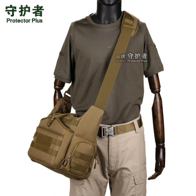 

Outdoor Tactical Sling Bag Camping Hiking Bag Single Shoulder Backpack Sport Crosscody Bags 15 Inch Computer Man Bag 2022 New