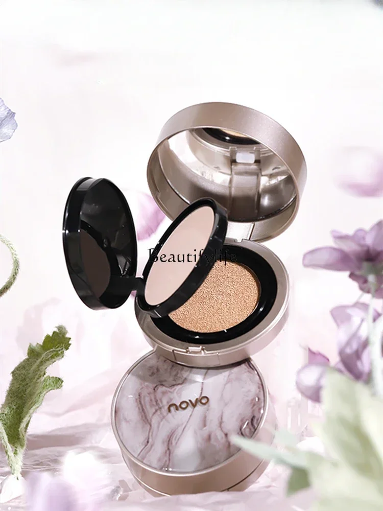 

Double Layer Cushion Foundation Combination Oil Control Finishing Concealer Moisturizing Long Lasting Smear-Proof Makeup