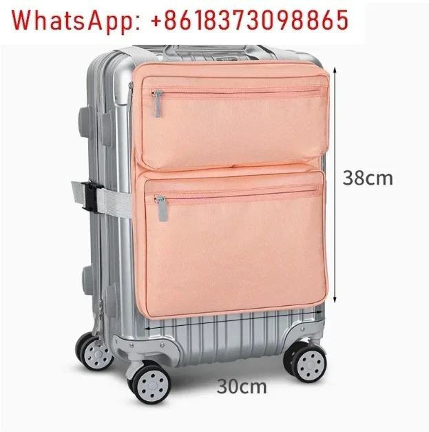 

Suitable for 20-inch suitcases, additional bags, large-capacity boarding case hanging bags, foldable external strap storage bags