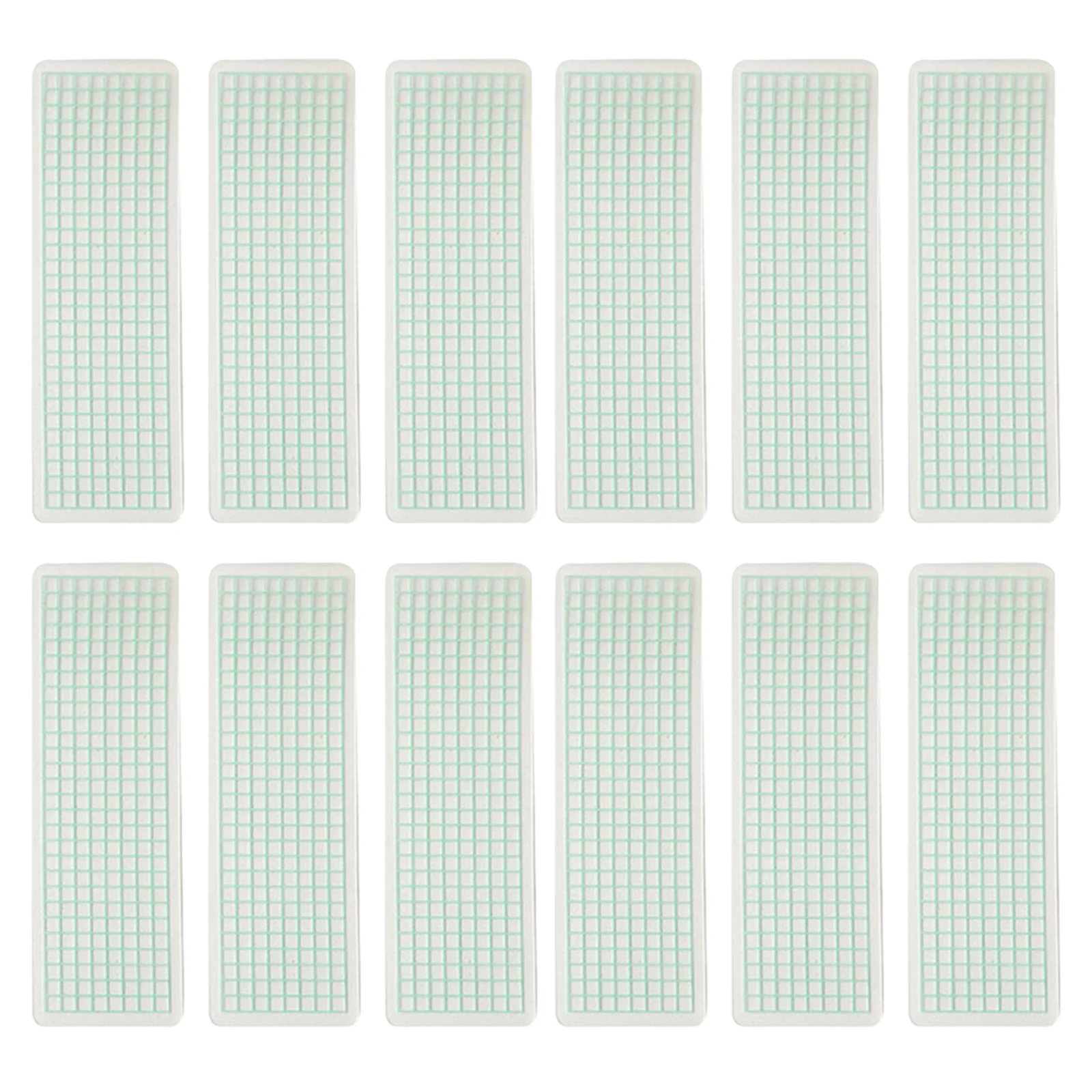 40pcs Organizer Washi Cards Tape Sample Boards Plastic Washi Tape Storage Portable Office School Home Use Adhesive Craft Tool