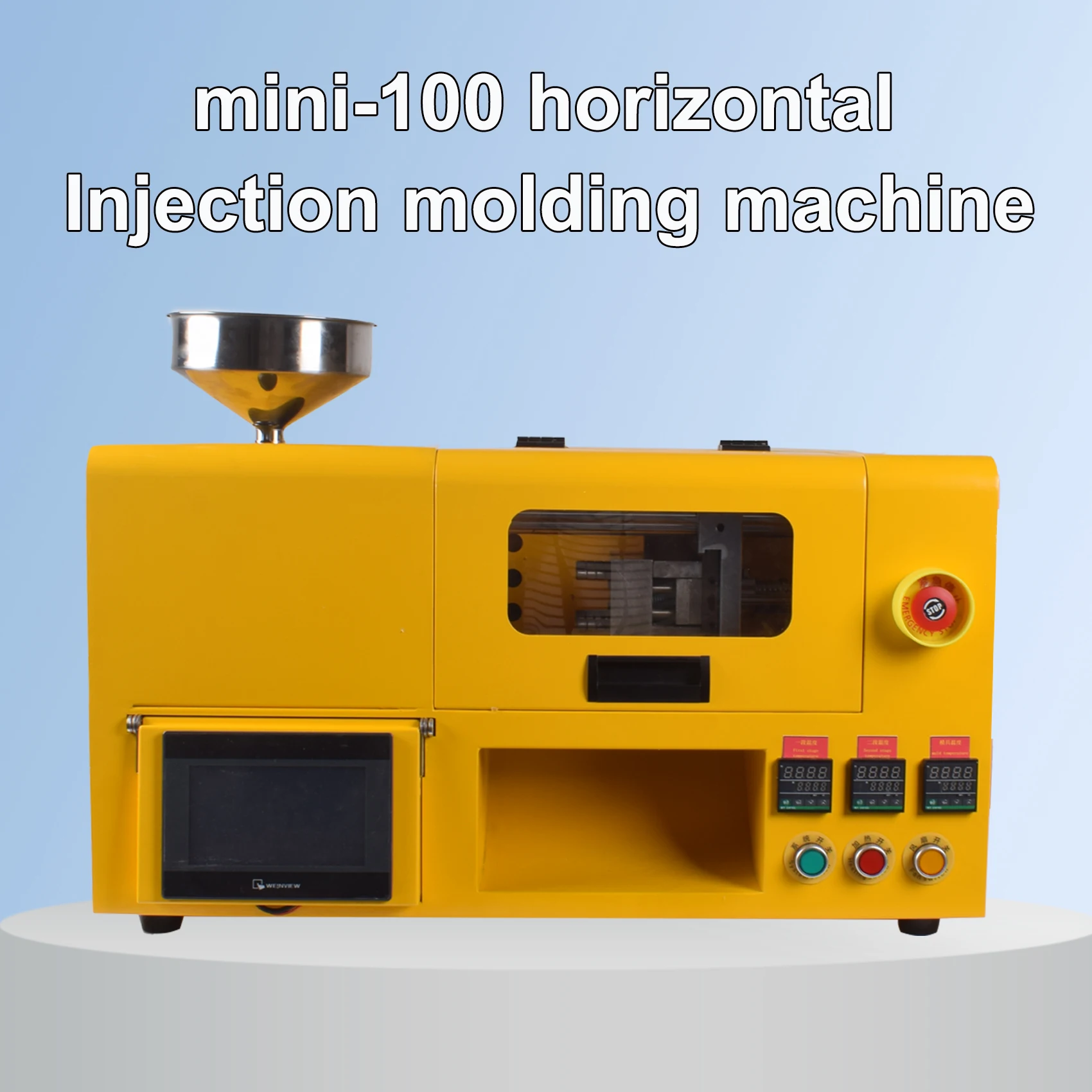 30G Desktop Injection Molding Machine Horizontal Molding Machine For Polymer Plastic PC ABS Products Mini 100 Horizontal