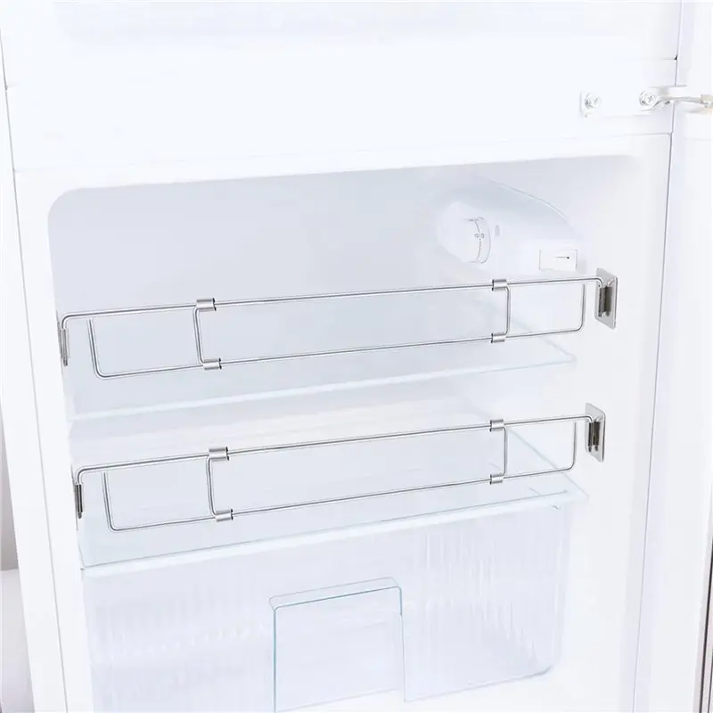 A99F-RV Secure Adjustable Bars, Stainless Steel Rods, Food&Drink Stabilizers For RV Refrigerator (8 Pack)