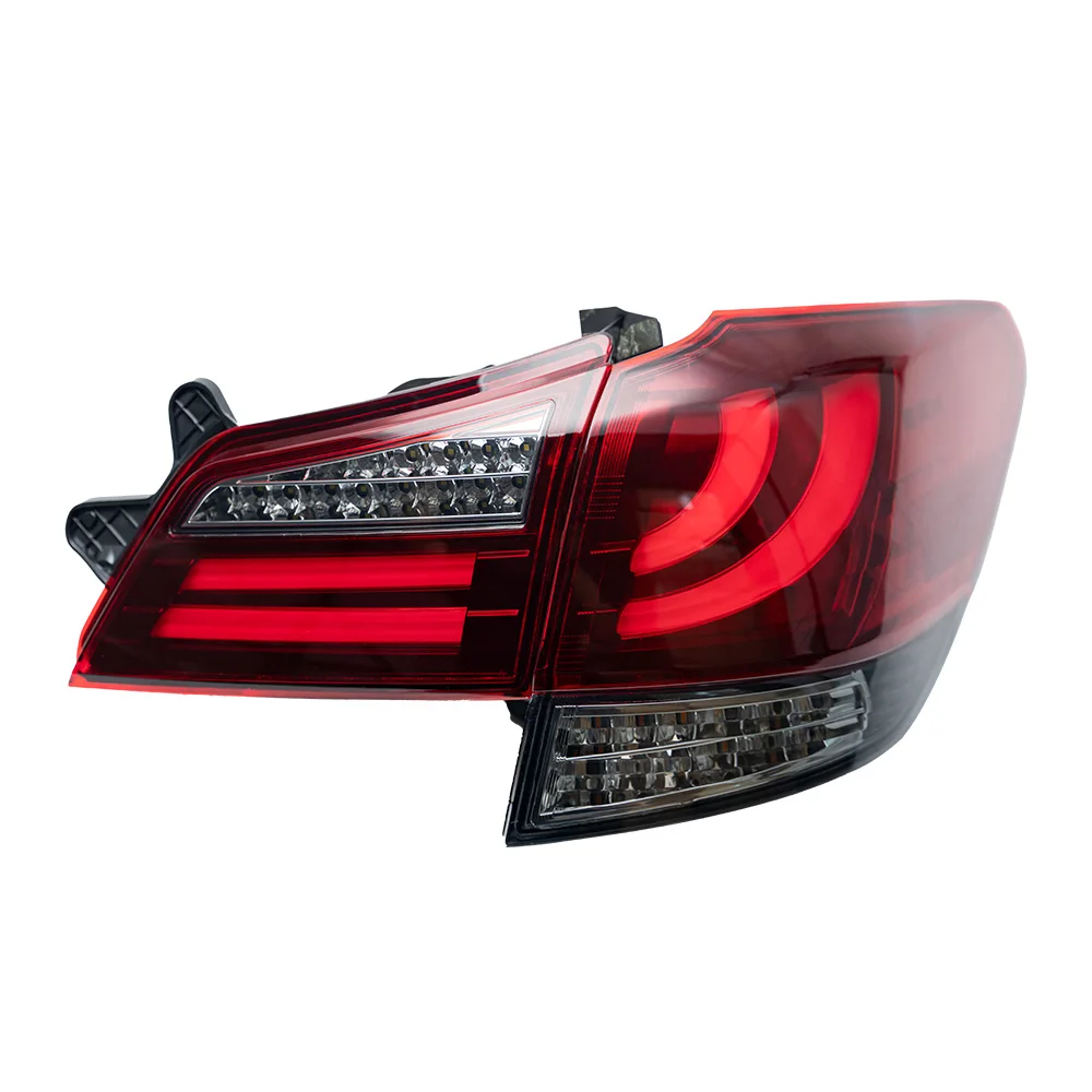 AKD Car Styling Tail Lamp For Outback Tail Lights 2010-2016 Outback LED Tail Light Taillight Dynamic Signal Auto Accessories