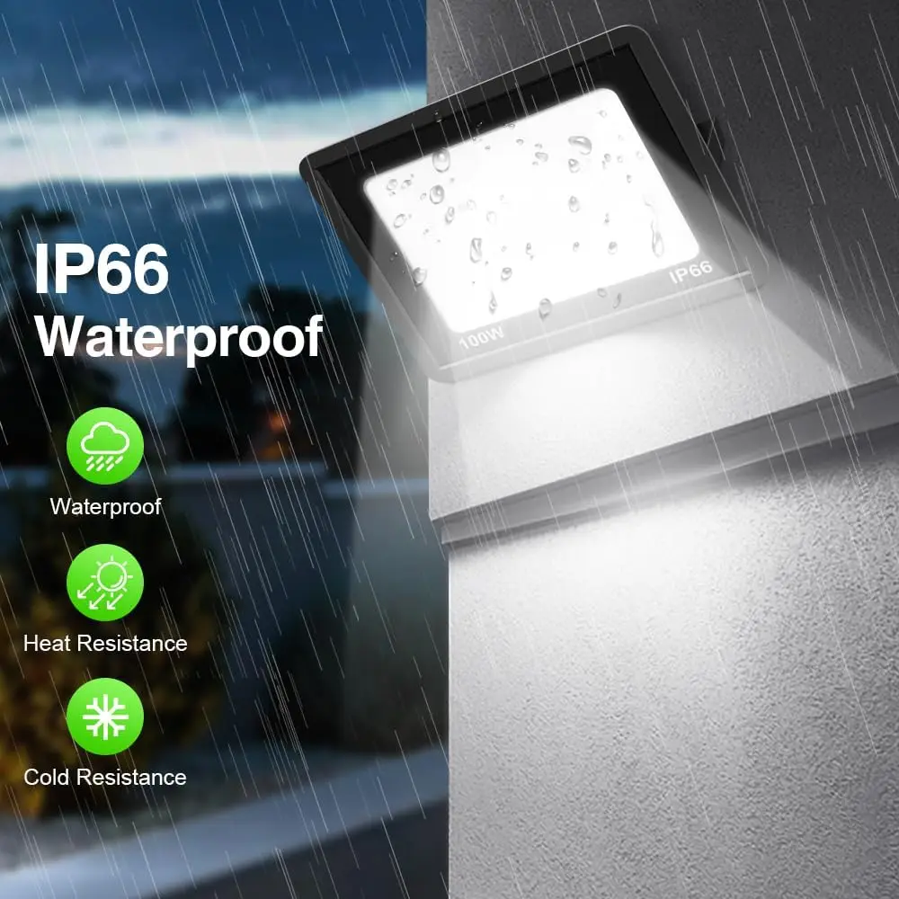 Outdoor Led Rgb Reflector Spotlight Projector 220V Ip66 Waterproof 10W 30W 50W 100W Rgb Led Floodlight Rgb Outdoor Lights Lamps