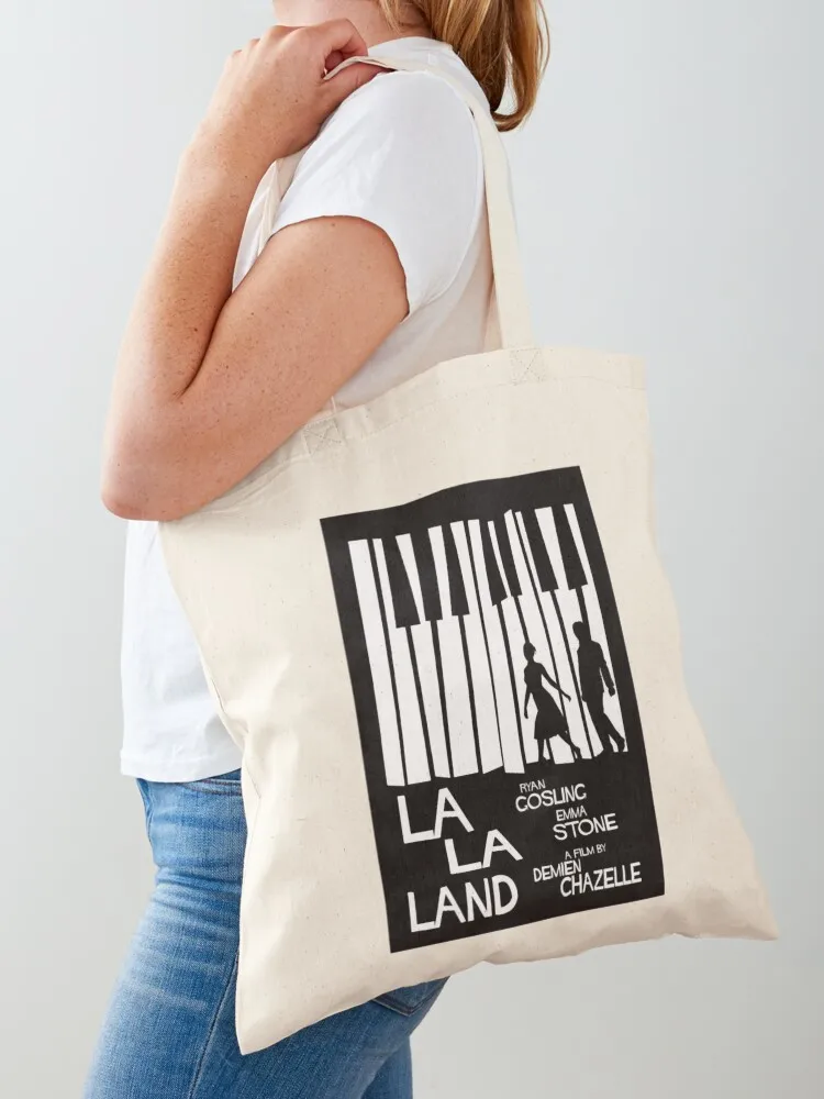 

la la land movi Tote Bag Women's tote bag shopper bags for women eco pack cute tote bag
