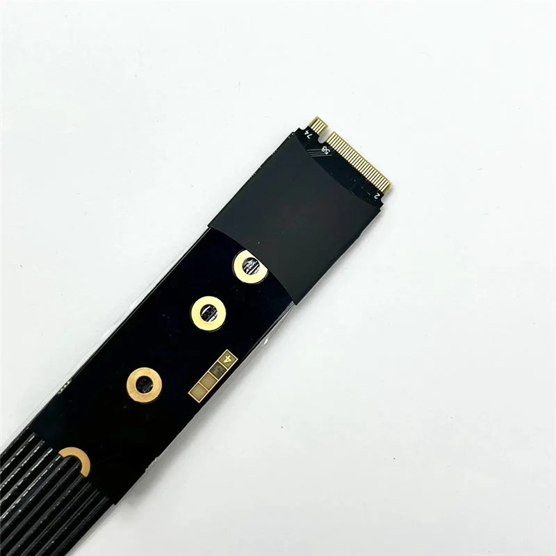 

External Extension Cable W/Full-Height Baffle PCIE 4.0 X4 Gen4 M. 2 Nvme To SFF-8611/8612 Adapter Oculink Graphics Card