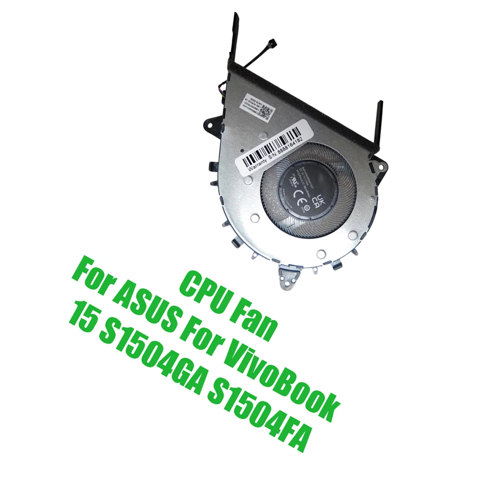 For ASUS For VivoBook 15 S1504GA S1504FA DC5V Replacement Laptop CPU Fan