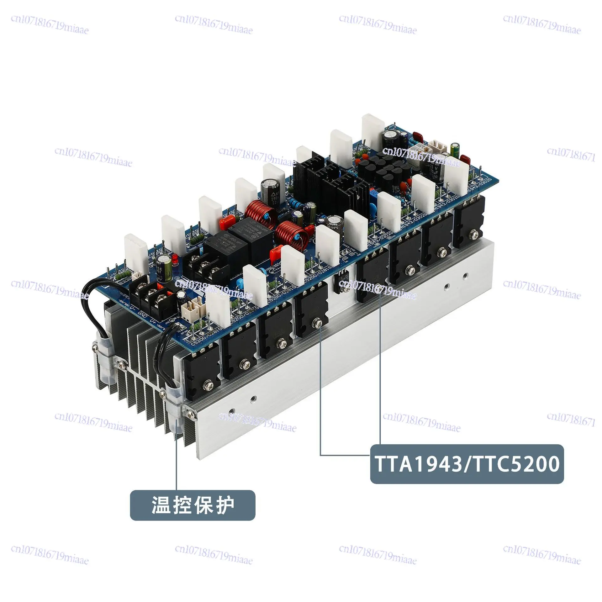 AB400 high-power HIFI dual-channel, professional stage power amplifier board 400W + 400W 5200 1943