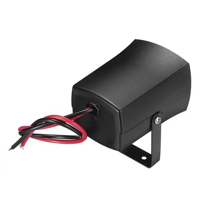 AB56-4X 12-24V 6Tones Car Police Fire Alarm Horn Ring Alarm System Siren Speaker Warning Loud Sound Alarm Speaker