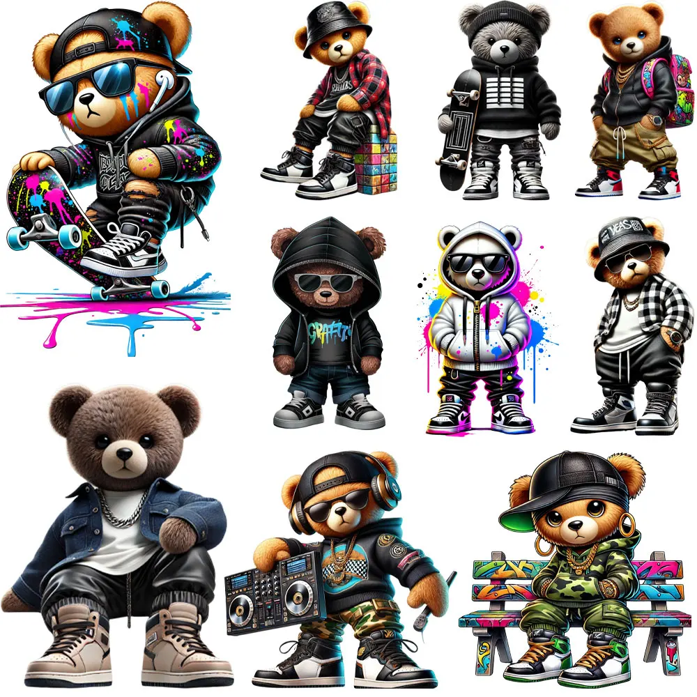 Cool Punk Bears Pat… - image