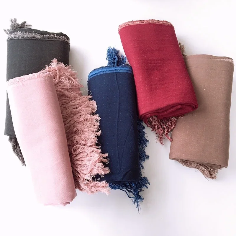 unisex-long-cotton-scarf-winter-forest-style-double-layer-soft-cotton-yarn-men's-women's-versatile-soft-frayed-wrap