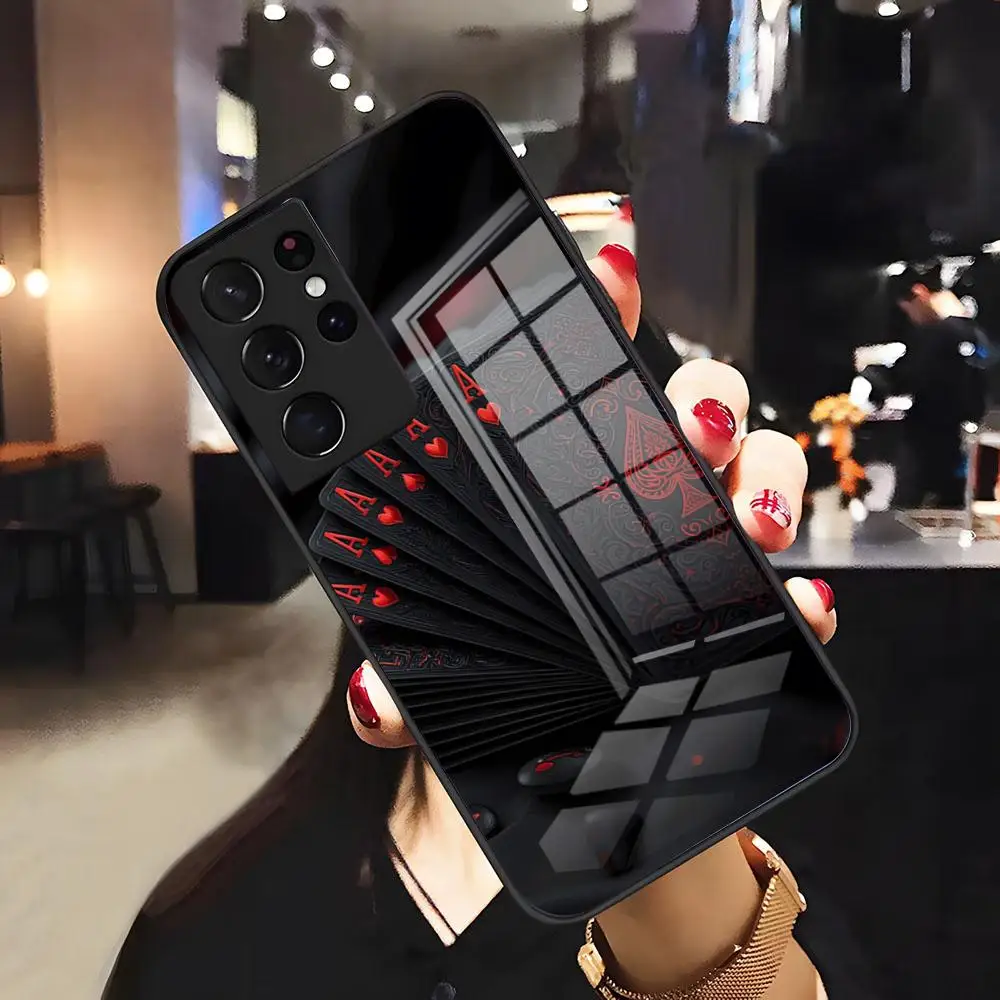 capa-de-celular-poker-para-samsung-a25-a13-a33-5g-a54-a36-a35-a56-a52-a14-com-vidro-a-prova-de-choque