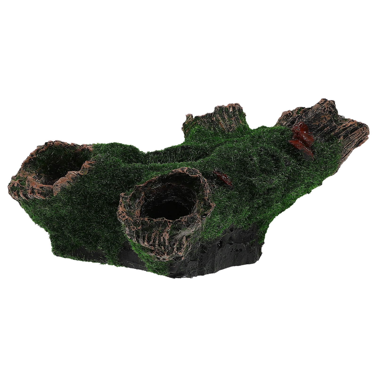

1pc Fish Tank Hiding Cave Box Aquarium Decor Realistic Design Small Compact Suitable Most Tanks Natural for Reptiles