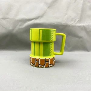 Super Mario Bros Ceramic Becher für Kinder, Tasse Kaffee, Tee und Wasser, Kinderbecher, Morgenfeuchter, 450 ml 6 Hauptverkaufsbecher Super Heroes - №4