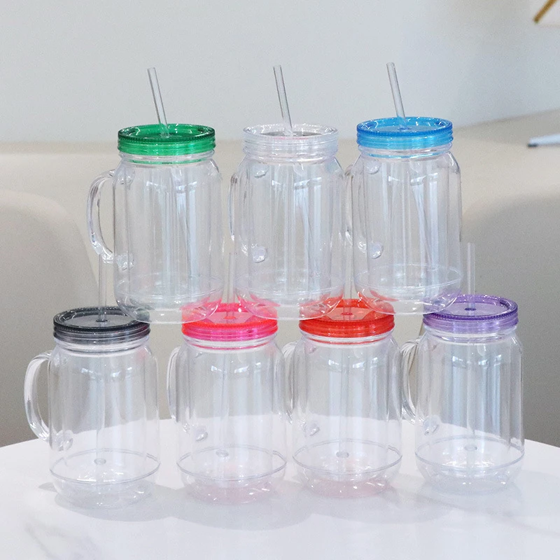 

New Cup 22oz Plastic Cup with Lid, Adult Straw Cup, Hen Cup