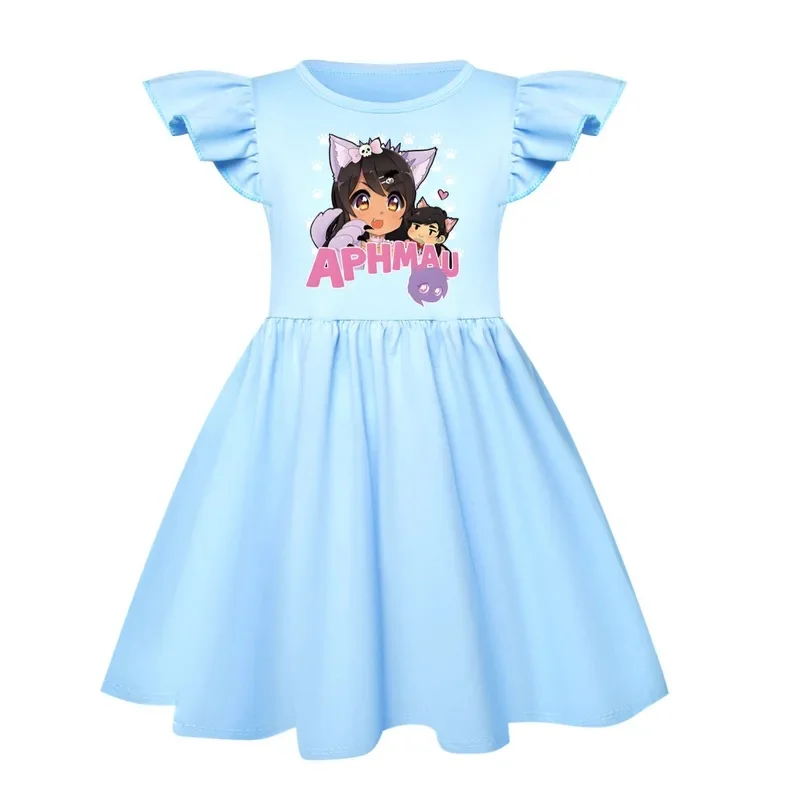 ren Fly Sleeve Casual Dress    APHMAU  Cosplay  Princess Dresses   Fashionable trend dress Birthday Vestidos Gift view 6