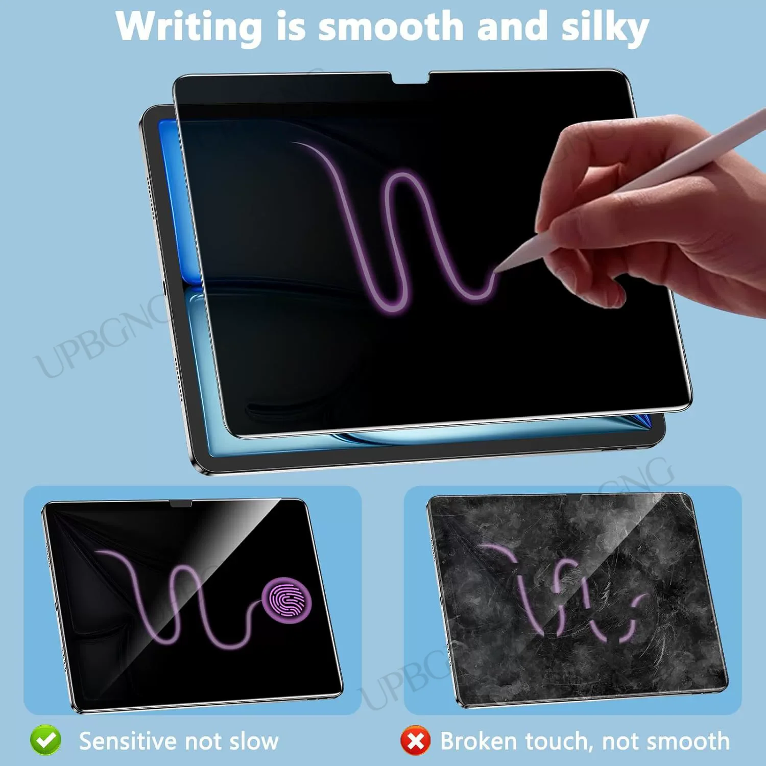 Anti Peeping Film for Xiaomi Redmi Pad 2 9.7 Inch 11 Like Paper Protector Film for Redmi Pad 2 Pro 12.1 SE 11 7 8 11.2 Not Glass view 5