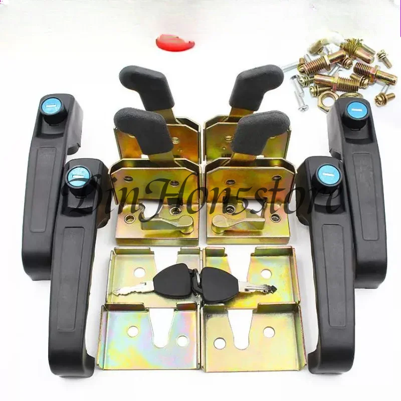502 Type Universal Forklift Tractor Heavy Equipment Metal Lock Door Handle Heavy Transport Vehicle Loader Engineering