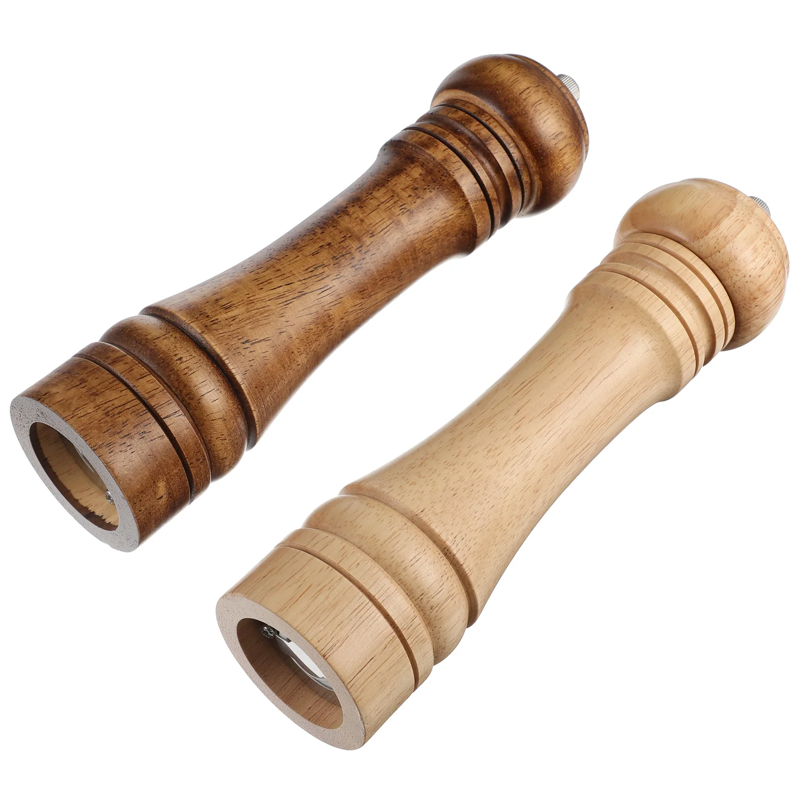 

2Pcs Wooden Pepper Masher Kitchen Grinder for Pepper Garlic Spice Grinding Tool Recyclable Eco-Friendly Pestle