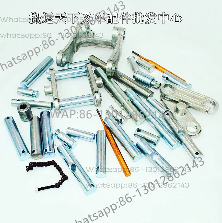 Hydraulic truck wheel frame accessories, Diniu manual forklift, two-wheel connecting shaft clip three-plank