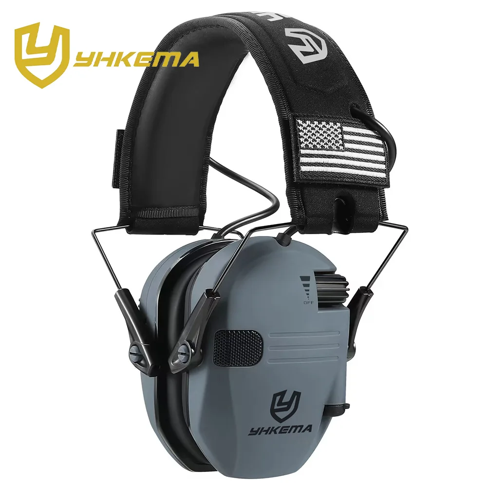 Tactische Beveiliging Koptelefoon Buitensporten 23dB Anti Geluid Headset Impact Geluidsversterking Gehoor Jacht Oor