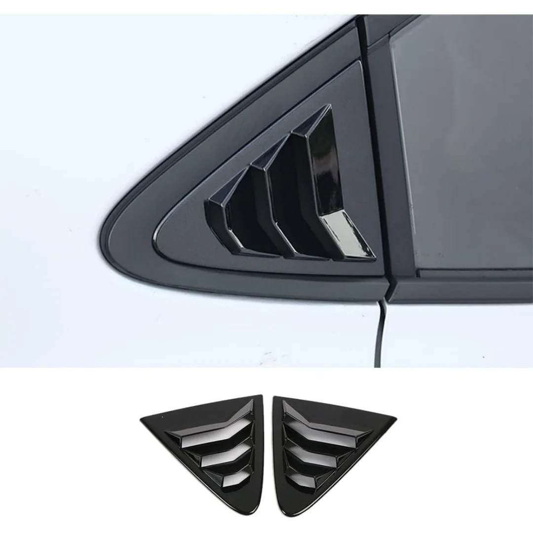 For 19-24 Toyota Corolla Corolla Blinds Modified Rear Triangle Window Decorative Sticker Accessories