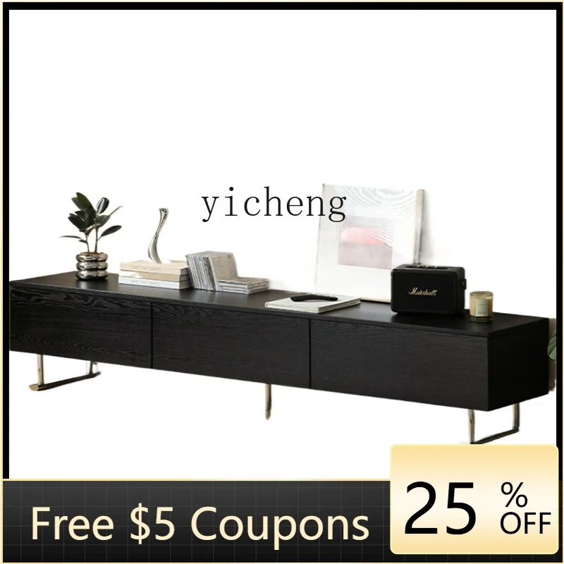 Zf Solid Wood Tv Ca… - image